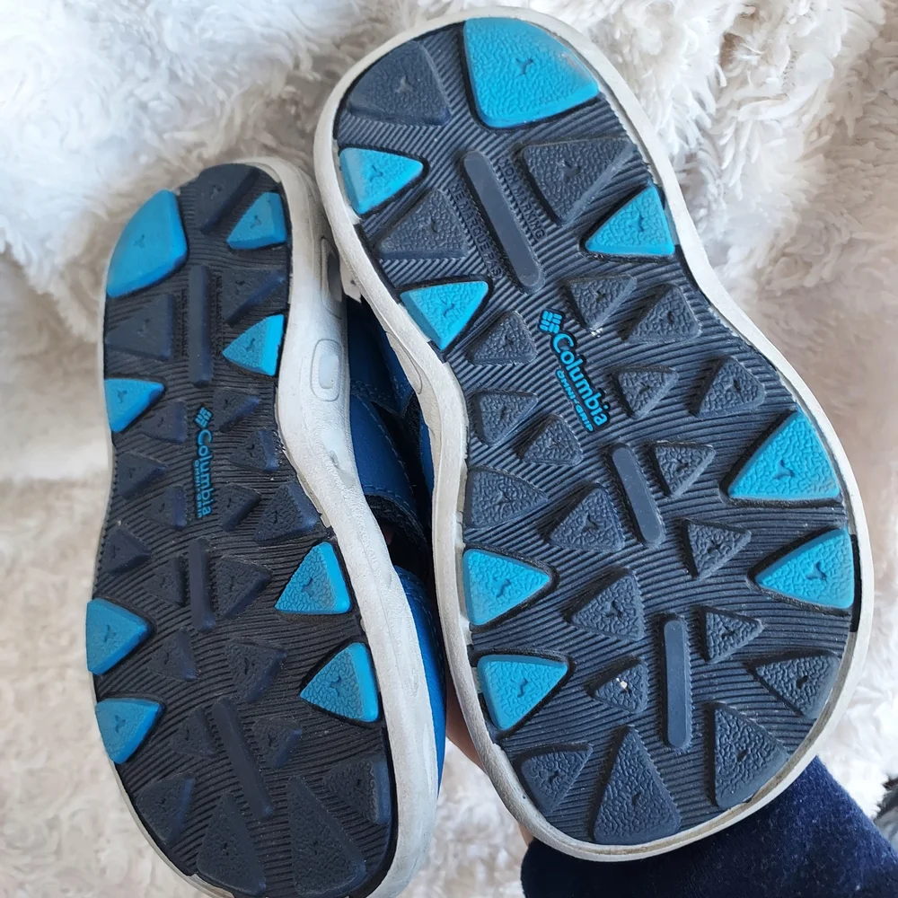 Columbia Techsun Wave Sandals Blue Hook & Loop Toddler Sz 9 Pool Beach Vacation